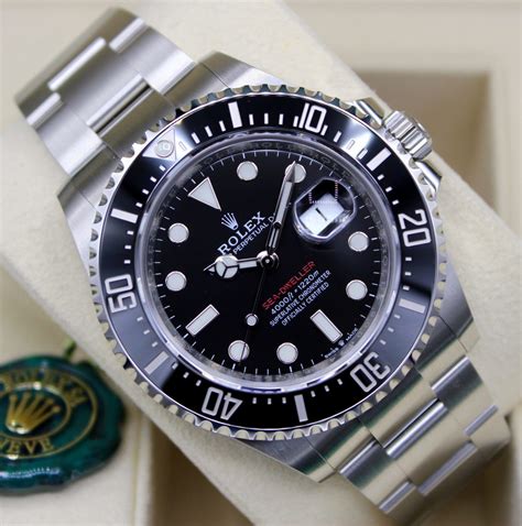 rolex sea-dweller 4000 red|rolex sea dweller bezel.